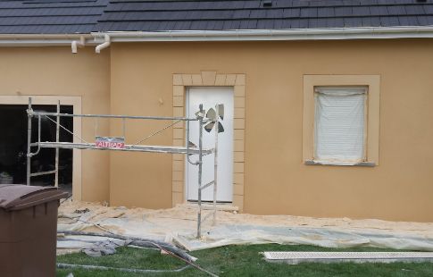 Peinture et ravalement de façade à Fosses (95470) dans le Val d'Oise (95)